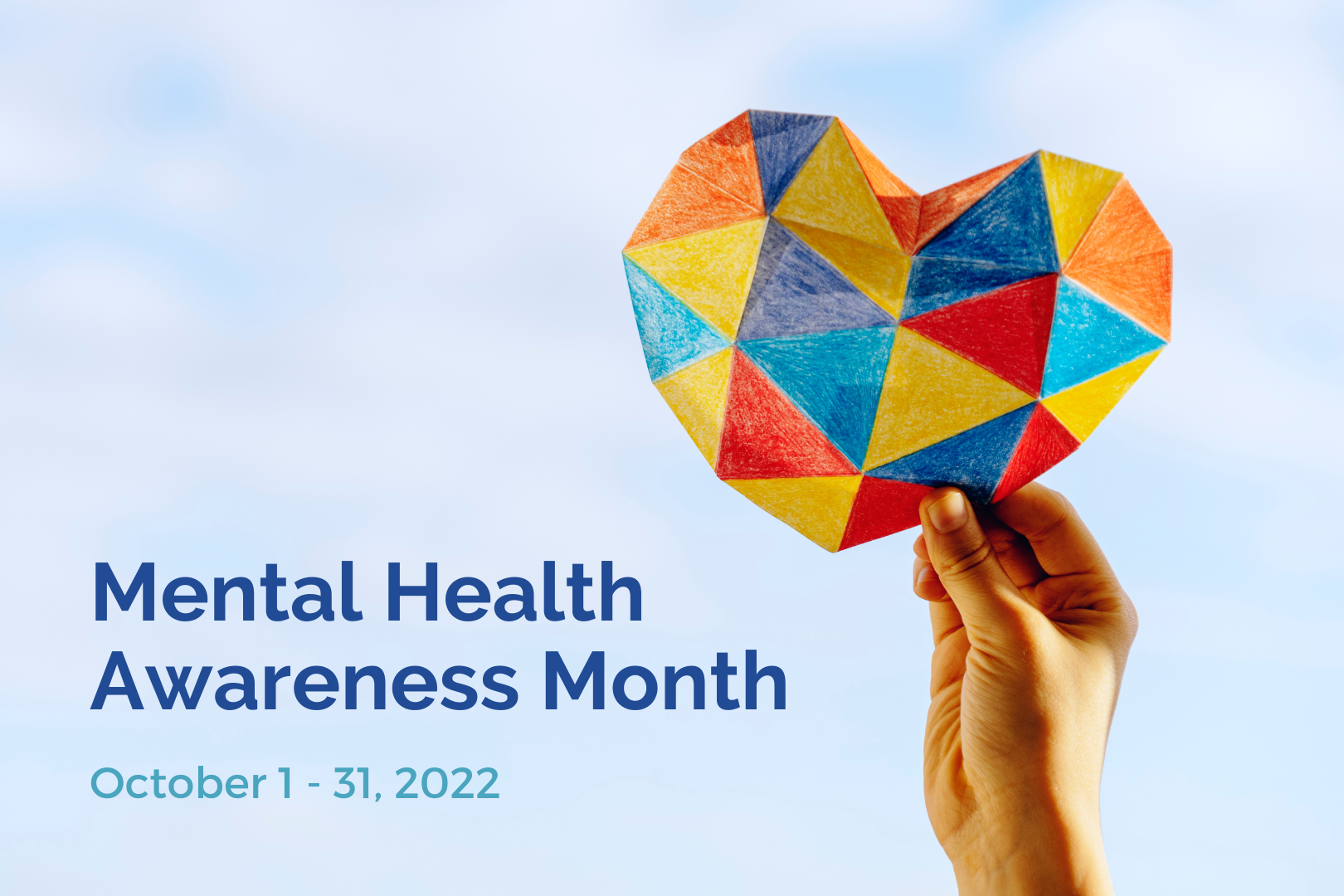 October is Mental Health Awareness Month.
