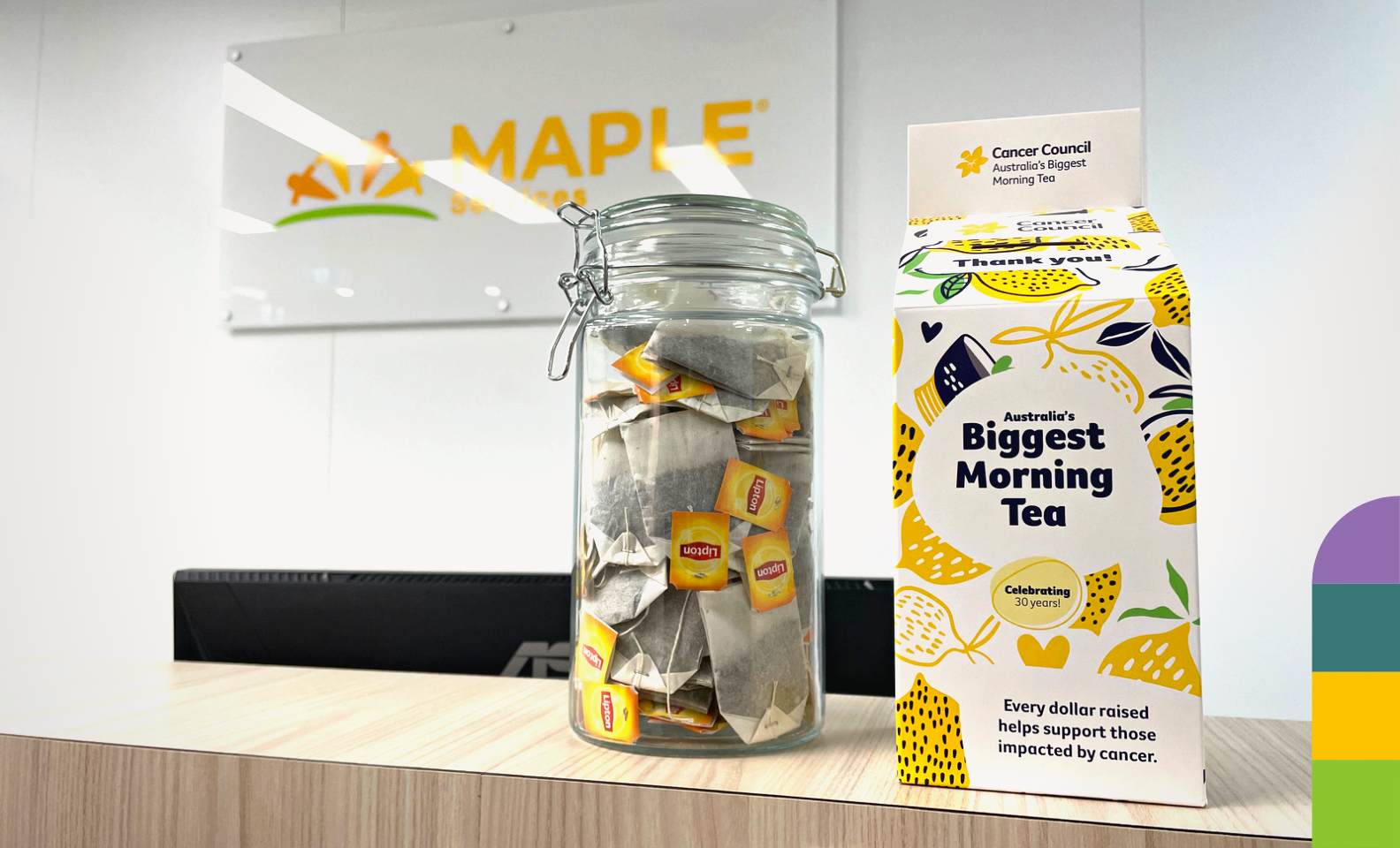 How Maple Hosted Fun & Biggest Morning Tea for a Good Cause
